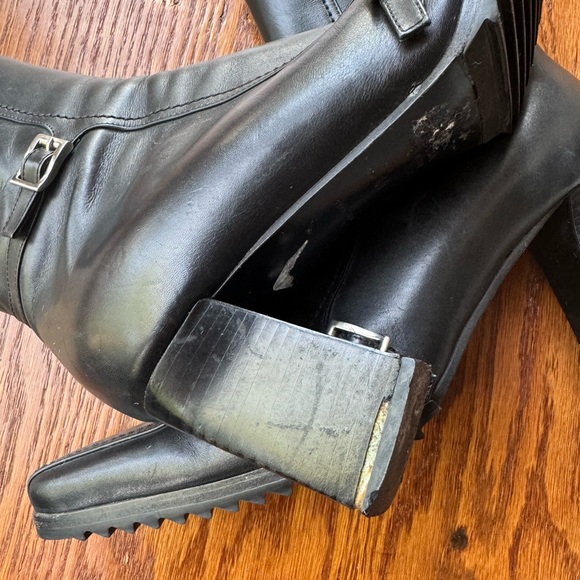 Vintage Prada Leather Ankle Boots - Picture 9 of 10